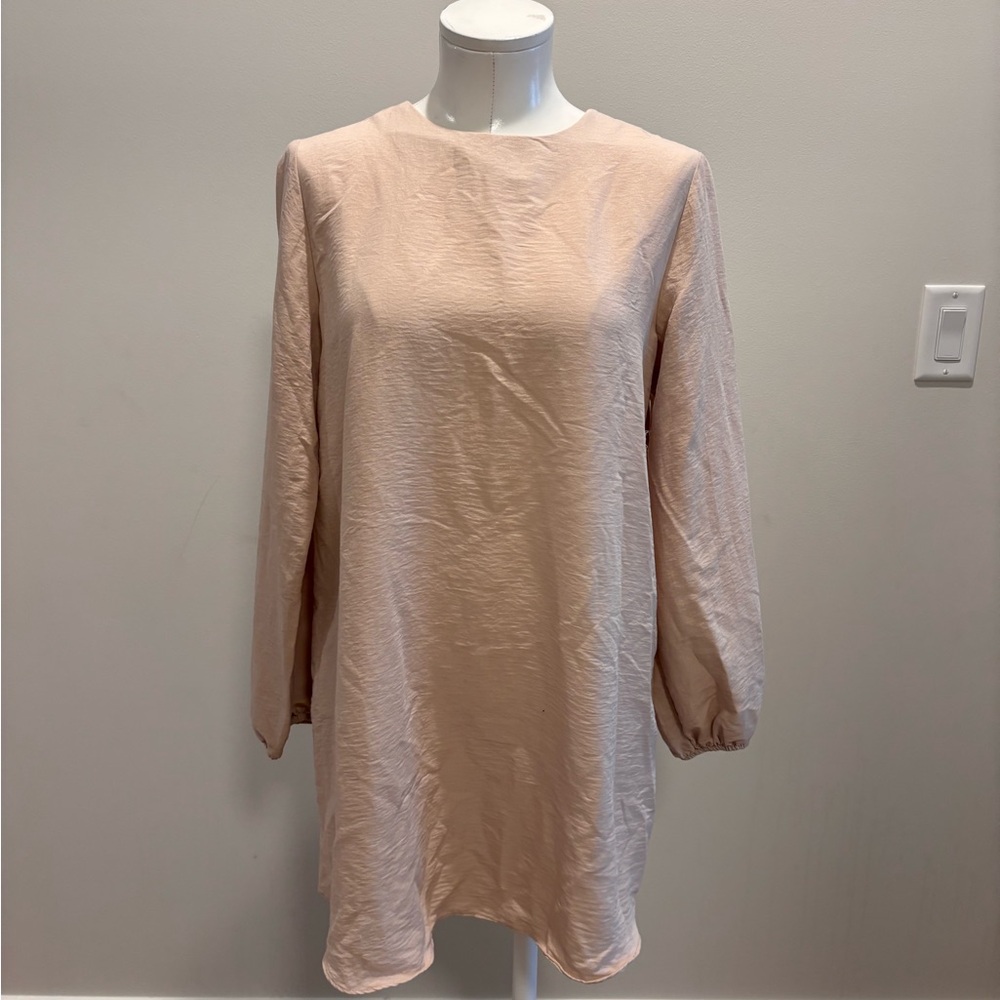 Reflka Long Sleeve Blush Pink Shirt.